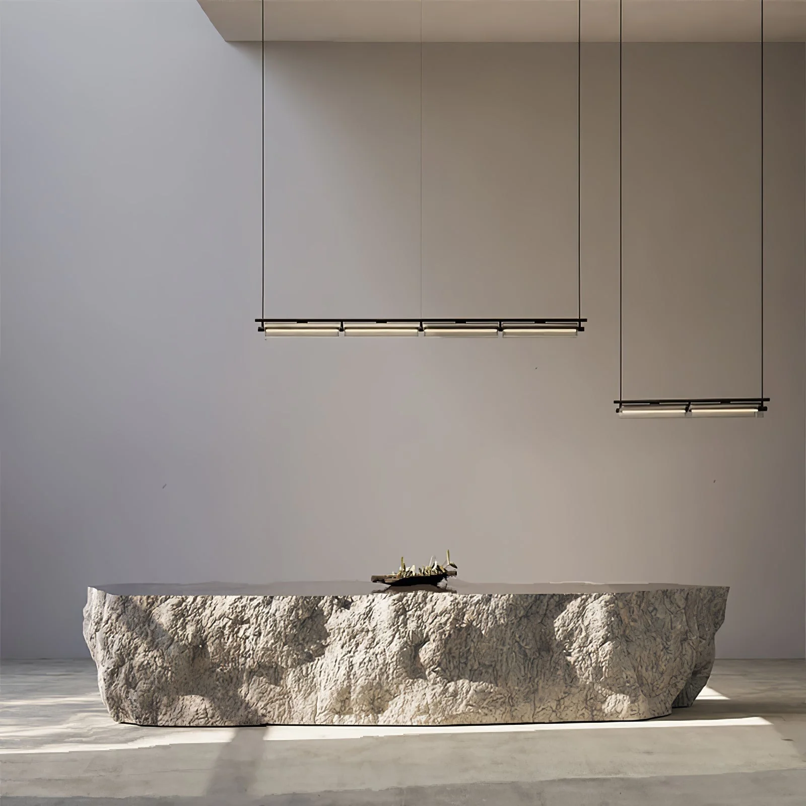 Lustra Chandelier Smoky Glass Modern - Image 21