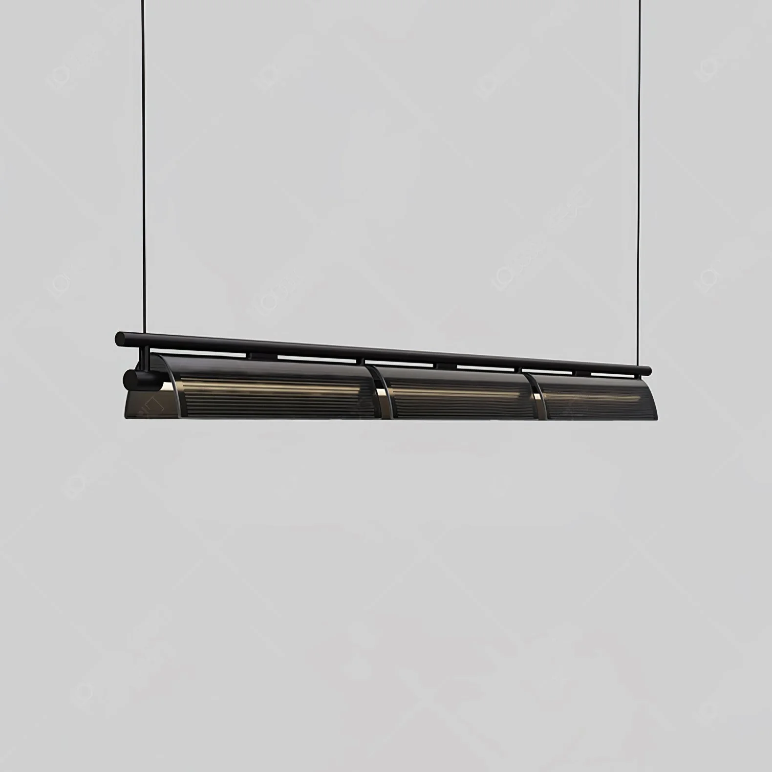 Lustra Chandelier Smoky Glass Modern - Image 28