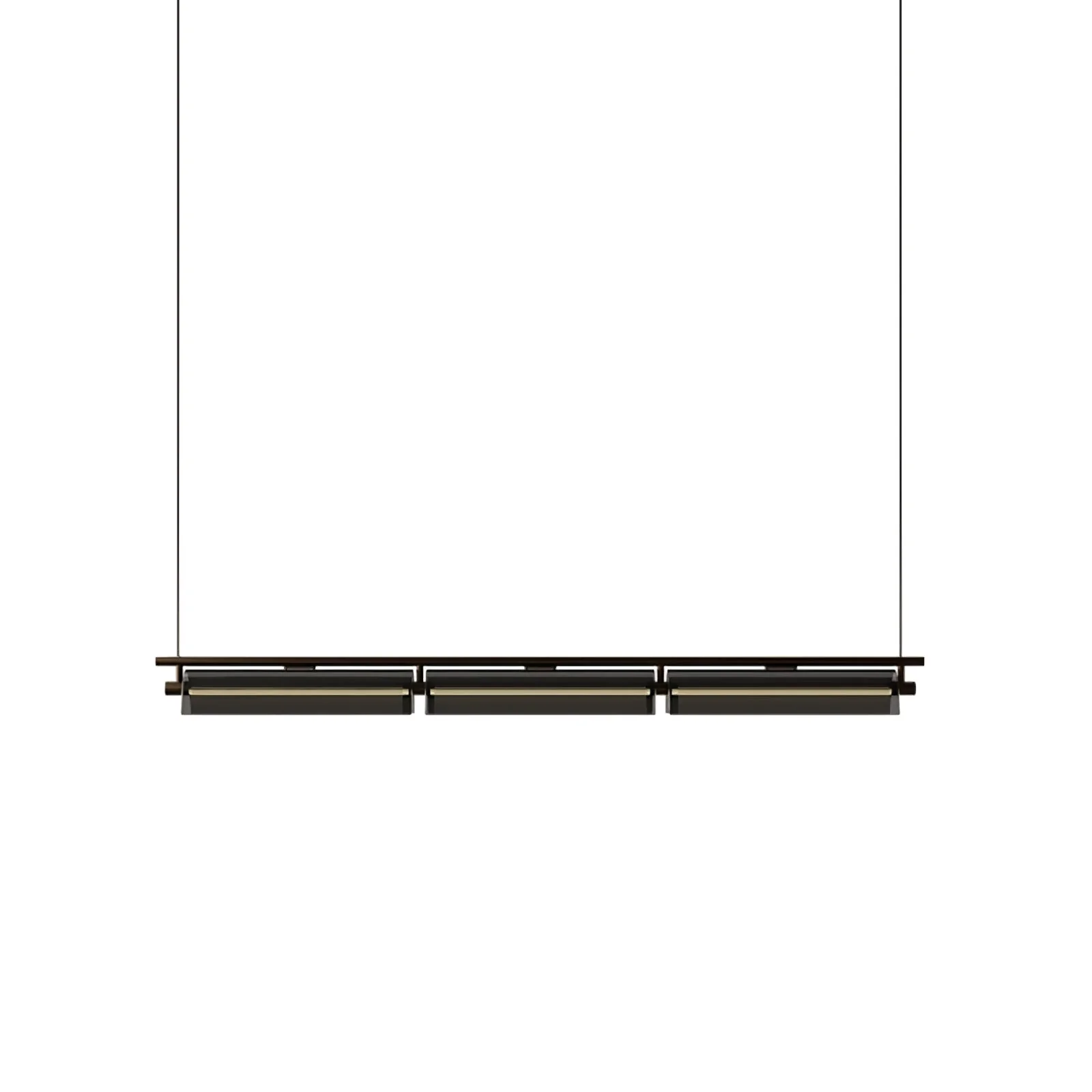 Lustra Chandelier Smoky Glass Modern - Image 3