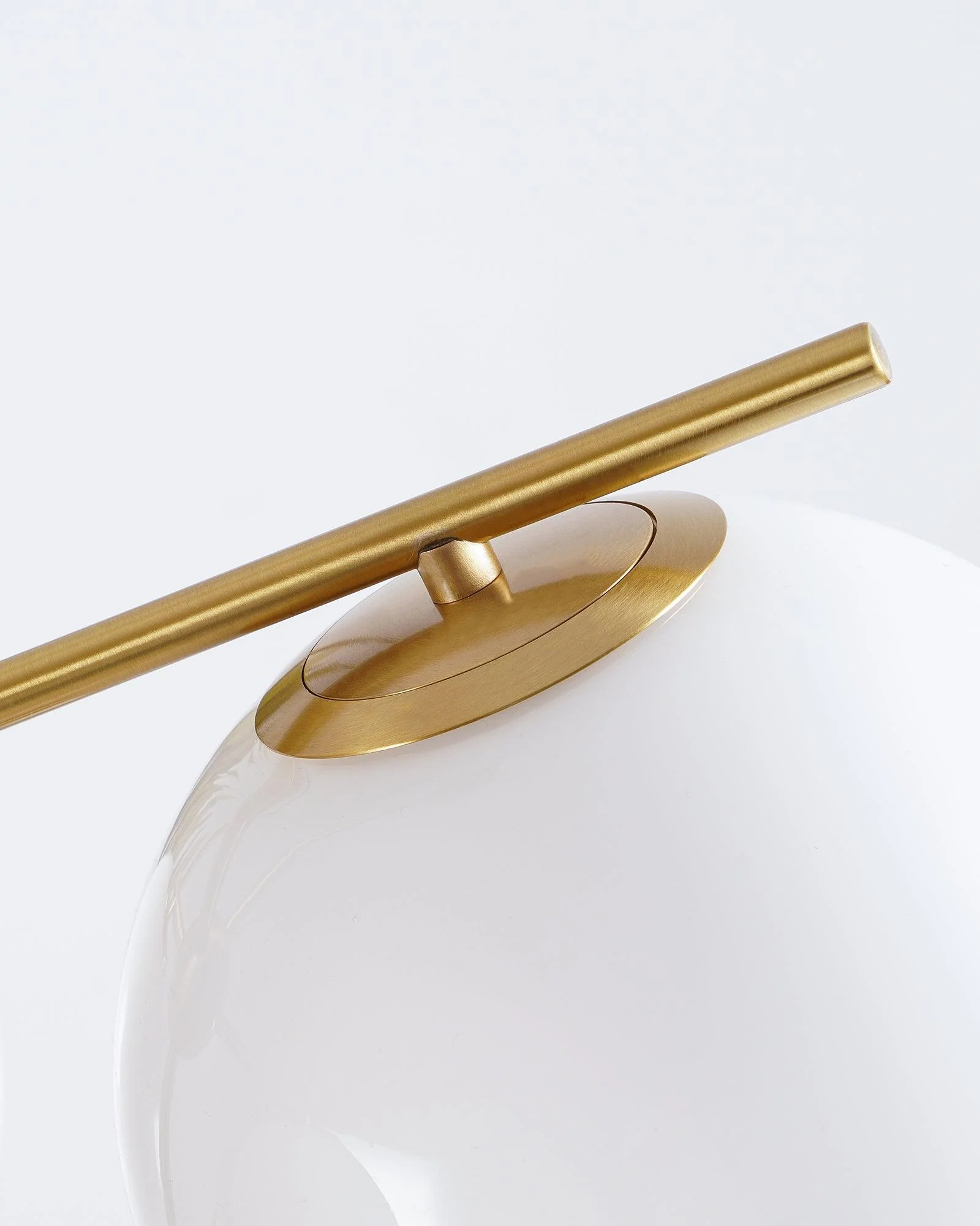 Lustra Chandelier Sphere & Stem Modern Gold LED - Image 57