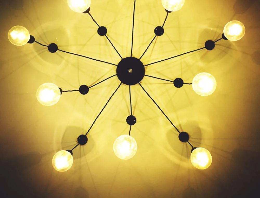Lustra Chandelier Spider Cable Industrial - Image 13