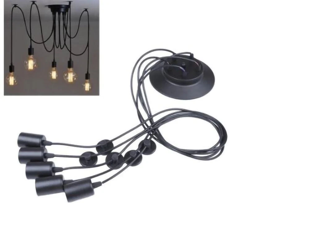 Lustra Chandelier Spider Cable Industrial - Image 15