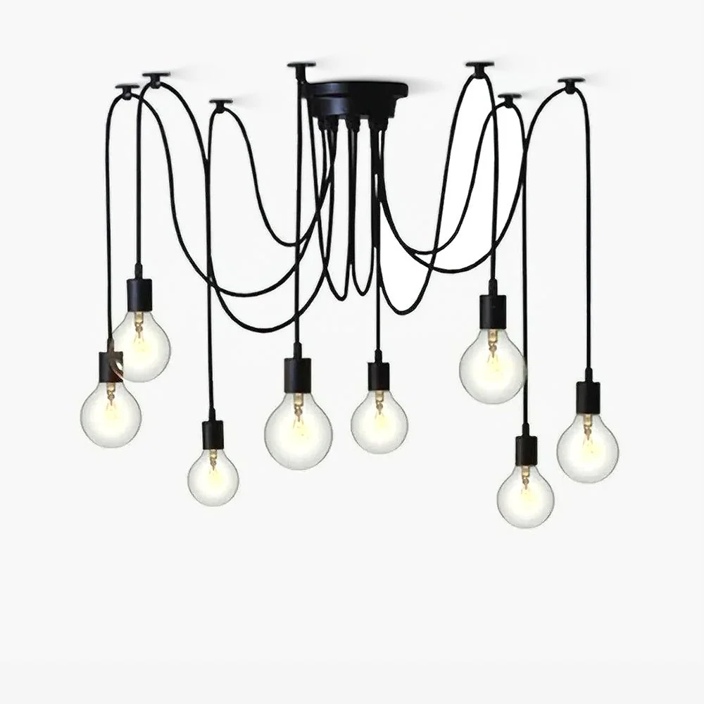 Lustra Chandelier Spider Cable Industrial - Image 25