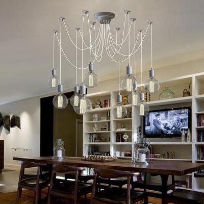Lustra Chandelier Spider Cable Industrial - Image 26