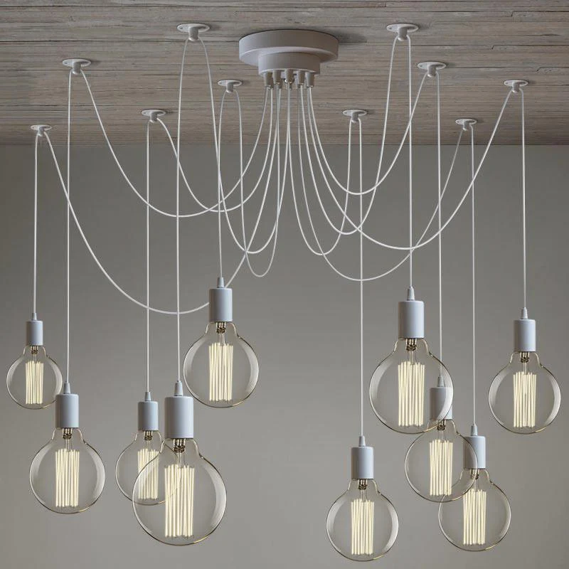 Lustra Chandelier Spider Cable Industrial - Image 28