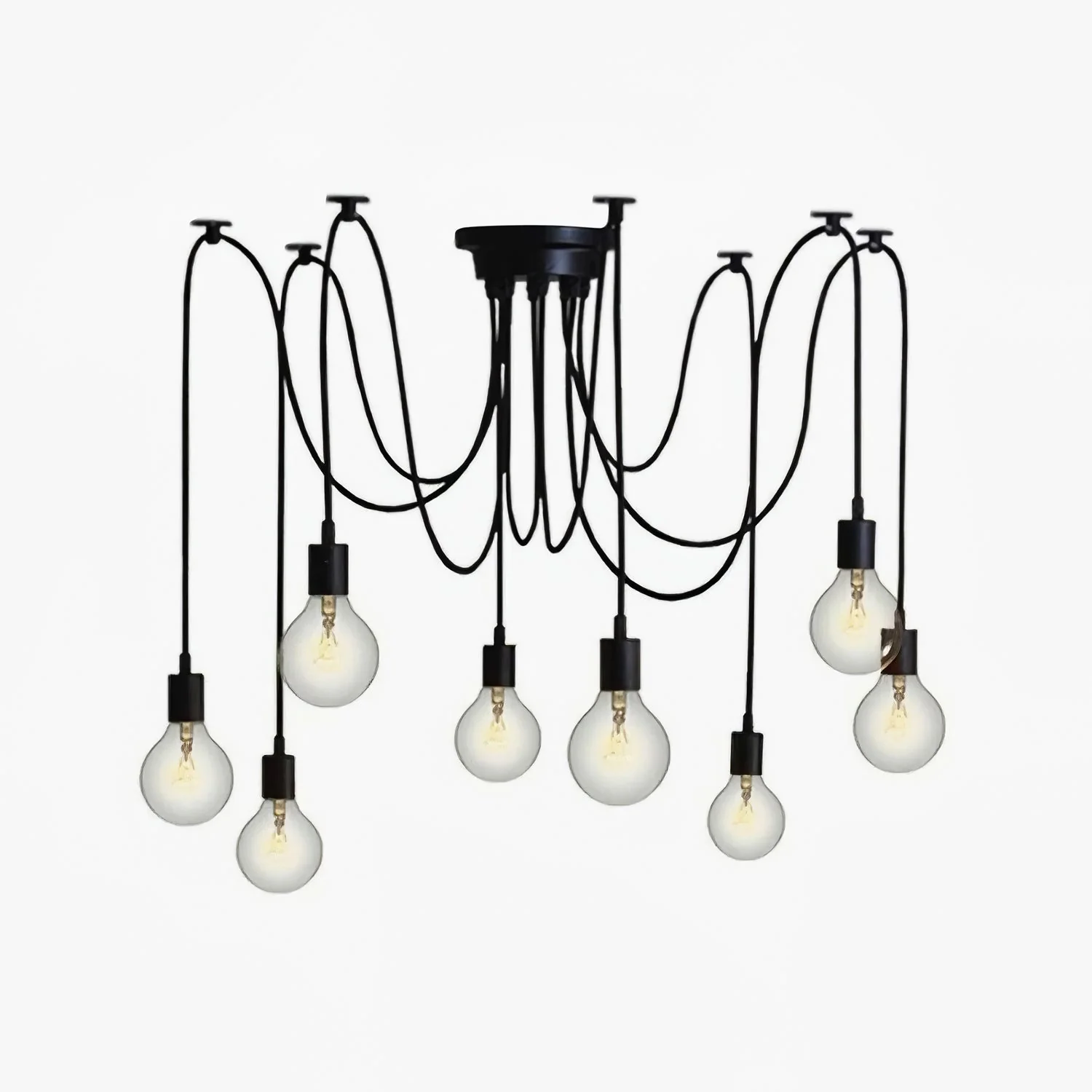 Lustra Chandelier Spider Cable Industrial - Image 36