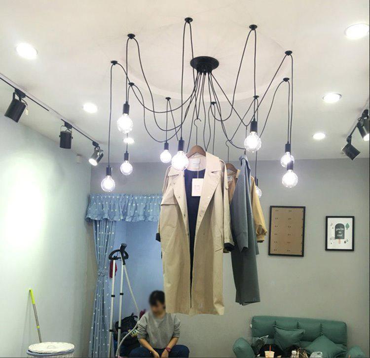 Lustra Chandelier Spider Cable Industrial - Image 4