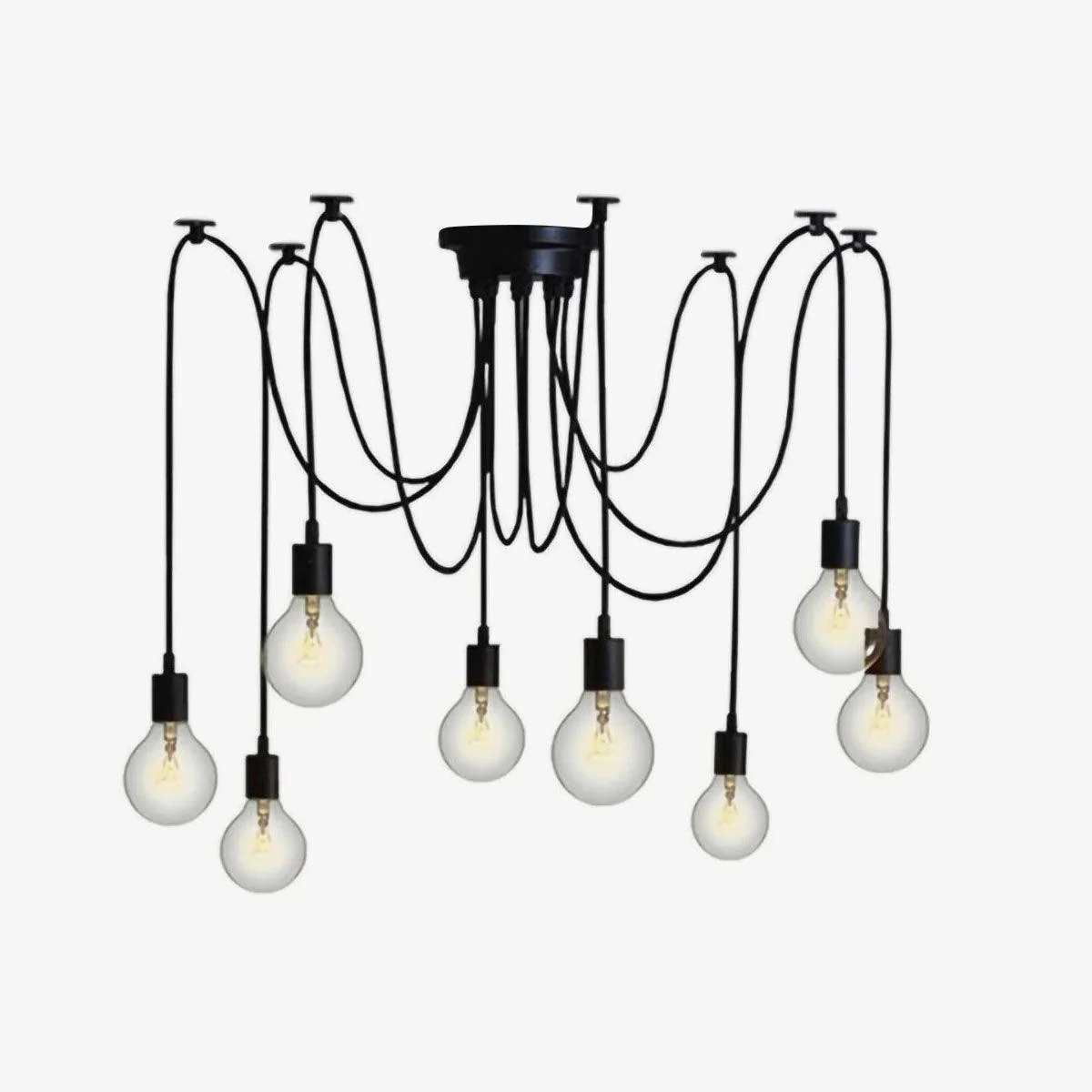 Lustra Chandelier Spider Cable Industrial - Image 49