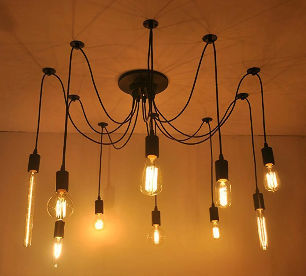 Lustra Chandelier Spider Cable Industrial - Image 8