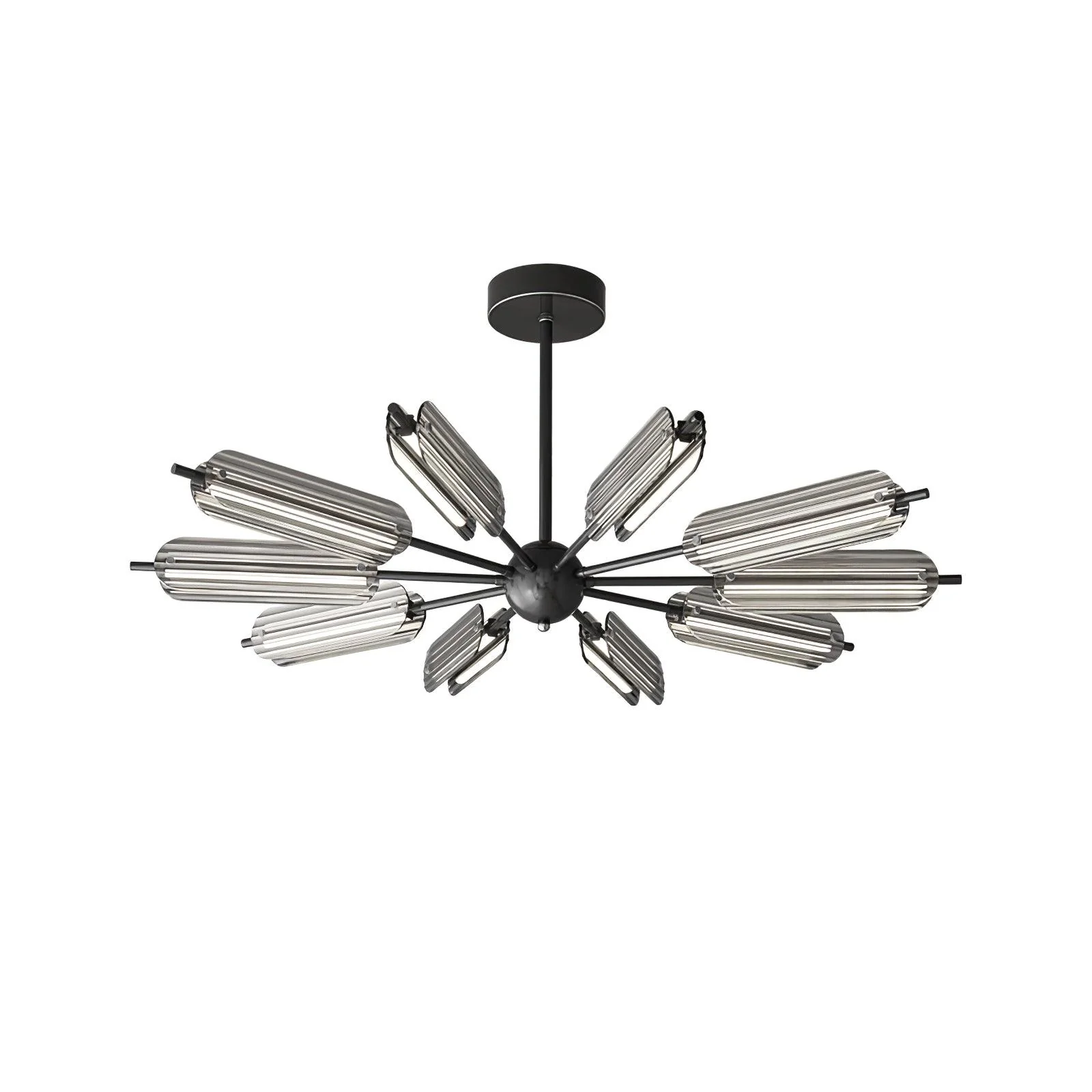 Lustra Chandelier Sputnik Brass Modern 12-Light - Image 11