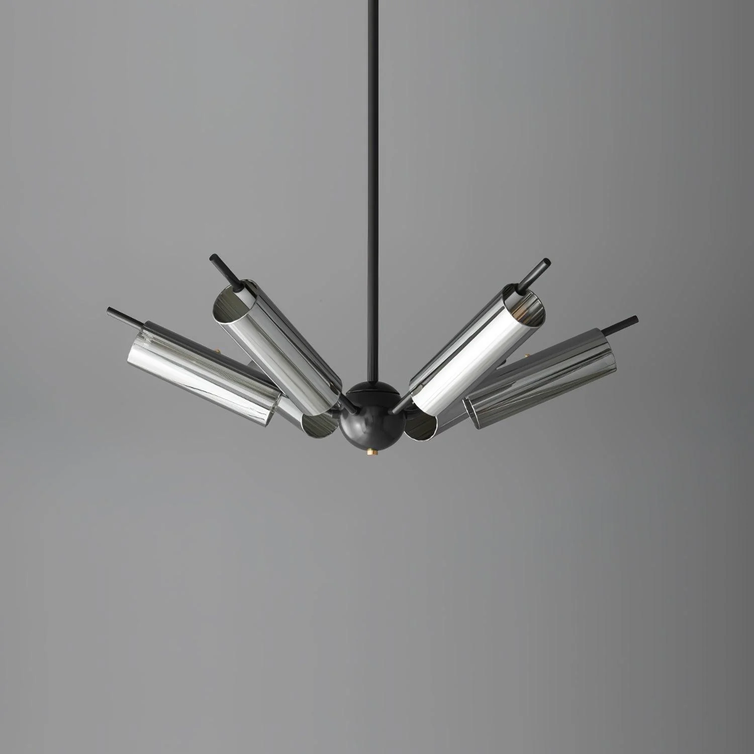 Lustra Chandelier Sputnik Brass Modern 12-Light - Image 2