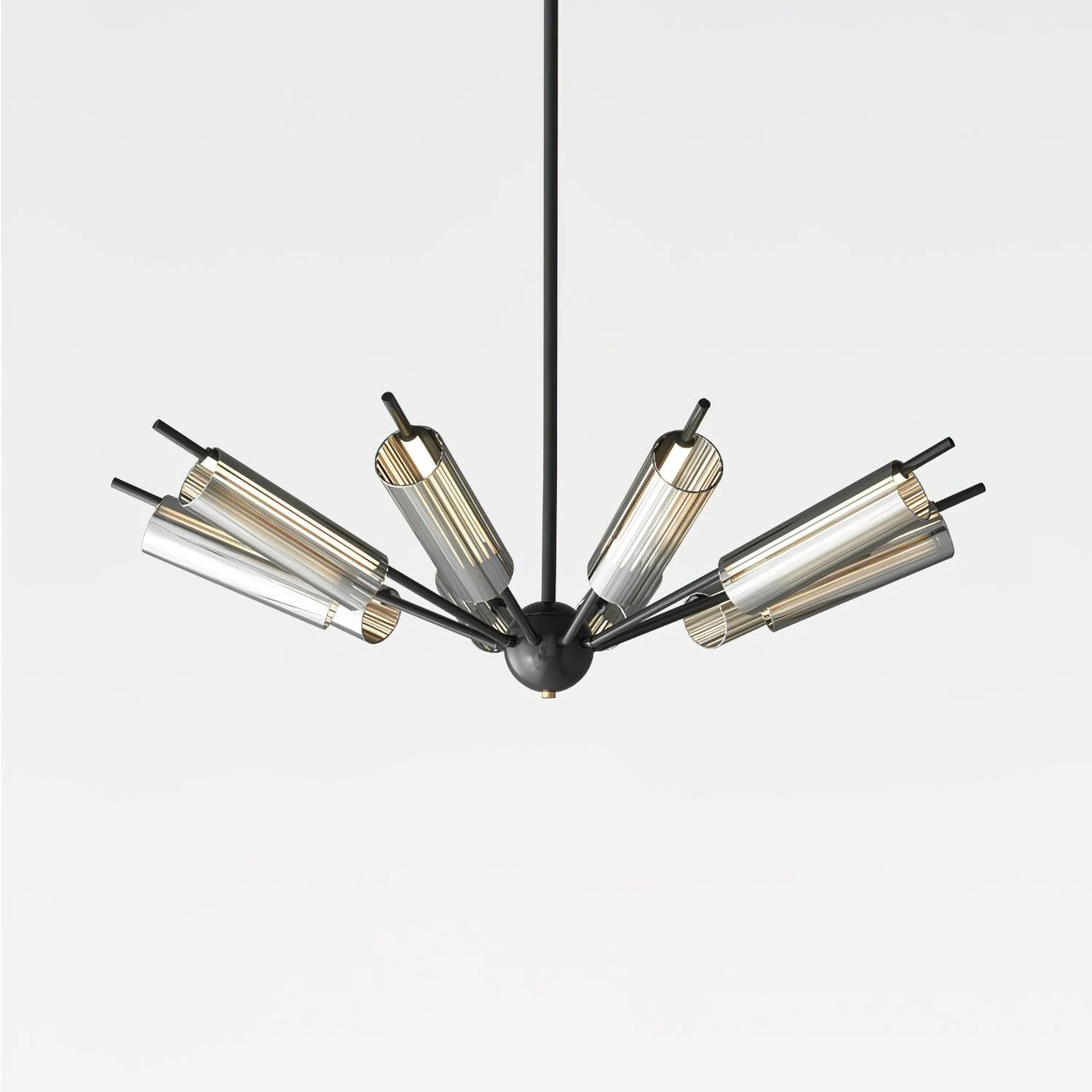 Lustra Chandelier Sputnik Brass Modern 12-Light - Image 20