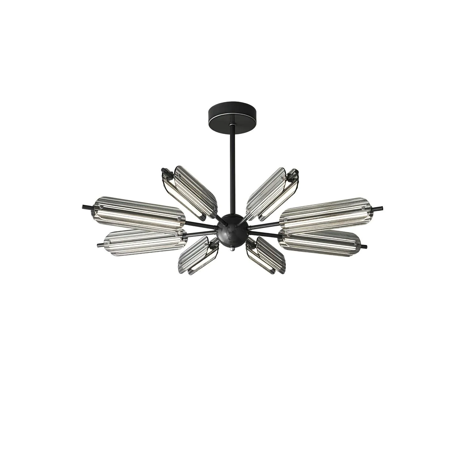 Lustra Chandelier Sputnik Brass Modern 12-Light - Image 29