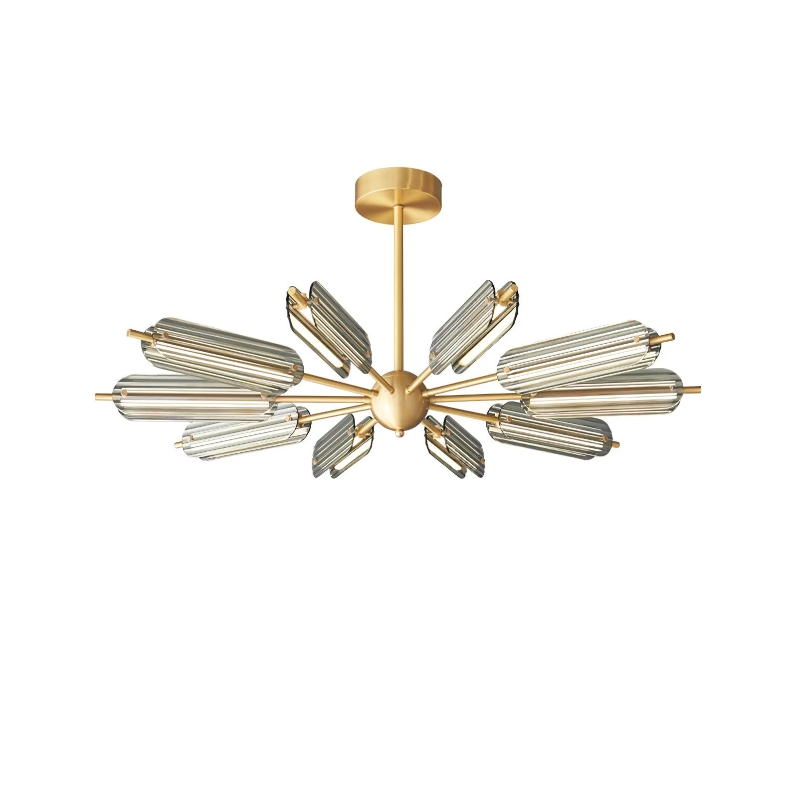Lustra Chandelier Sputnik Brass Modern 12-Light - Image 39