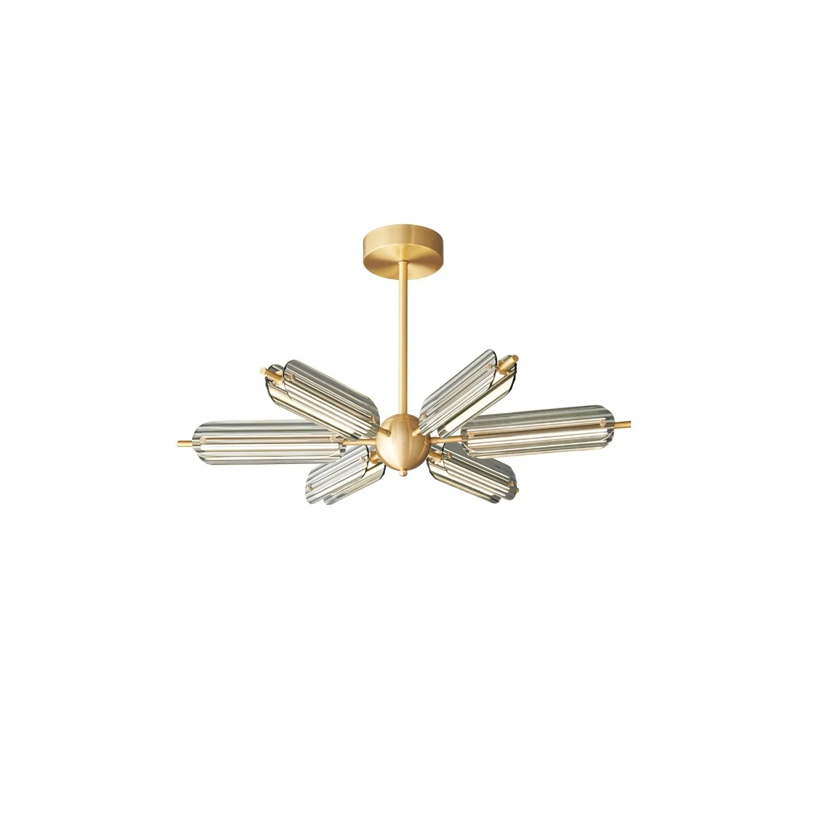 Lustra Chandelier Sputnik Brass Modern 12-Light - Image 40