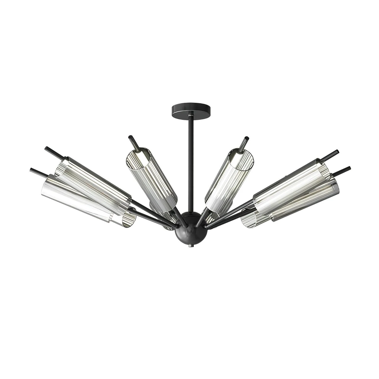 Lustra Chandelier Sputnik Brass Modern 12-Light - Image 57