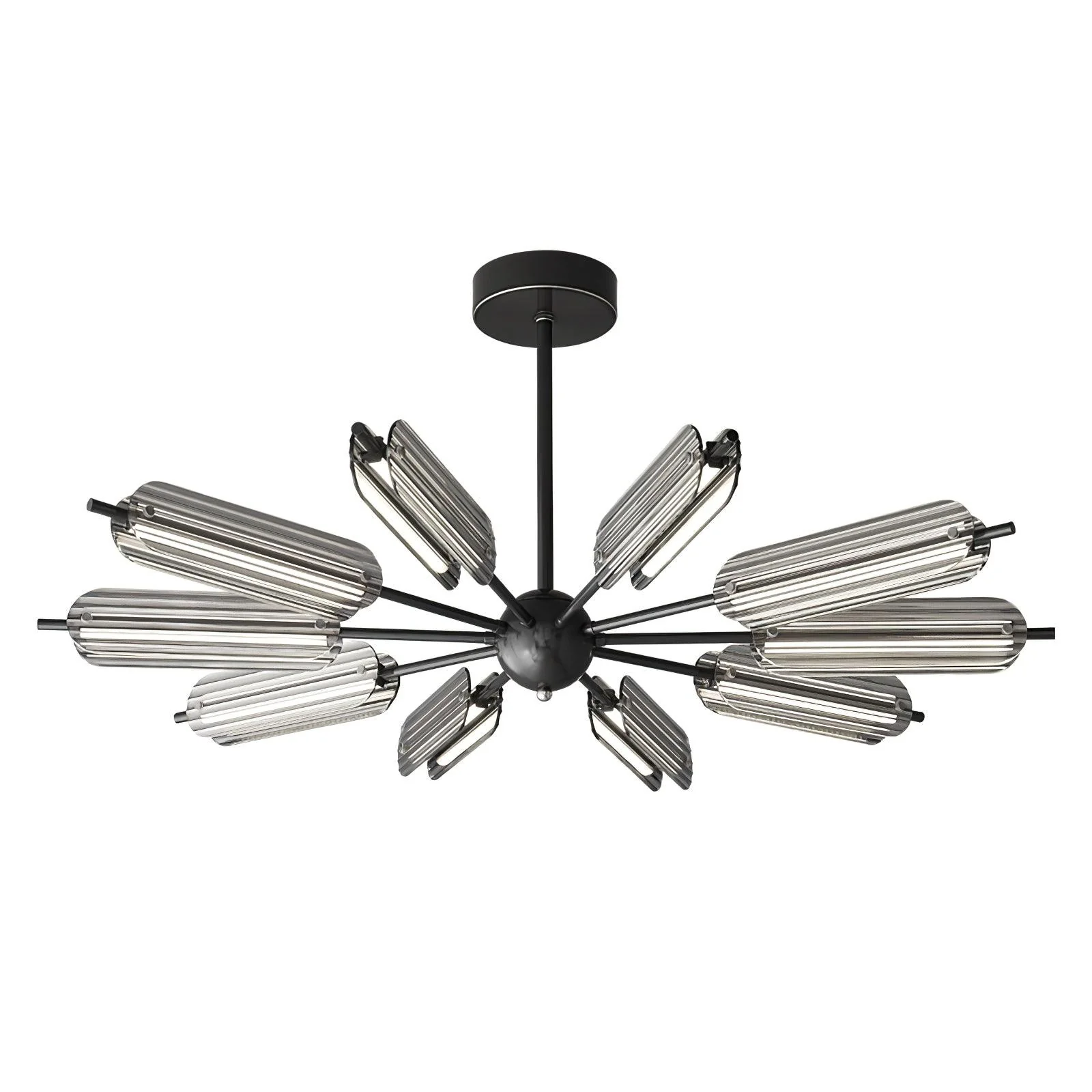 Lustra Chandelier Sputnik Brass Modern 12-Light - Image 9