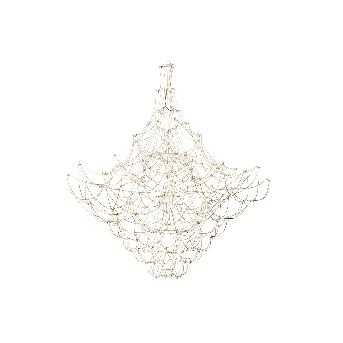 Lustra Chandelier Stainless Steel Wire Firefly - Image 21
