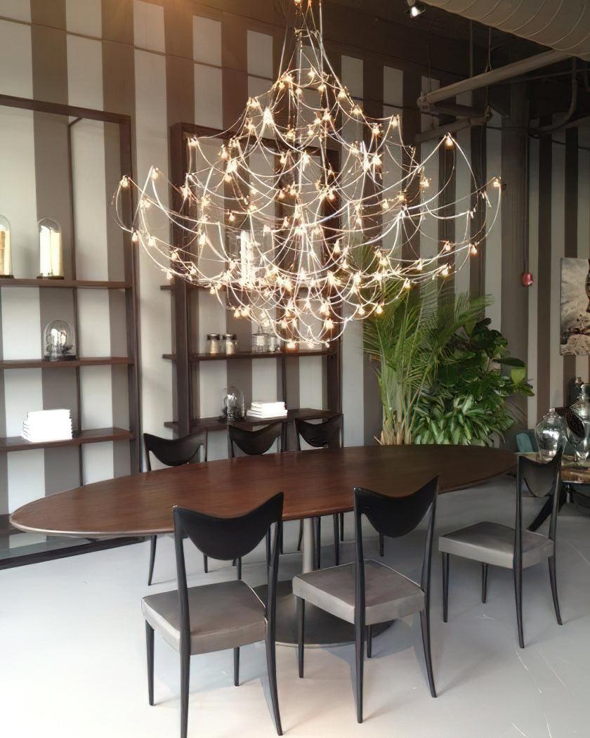 Lustra Chandelier Stainless Steel Wire Firefly - Image 23