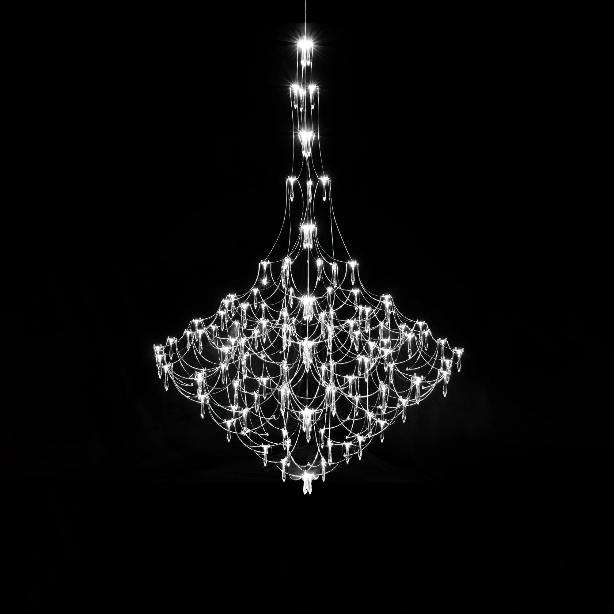 Lustra Chandelier Stainless Steel Wire Firefly - Image 25