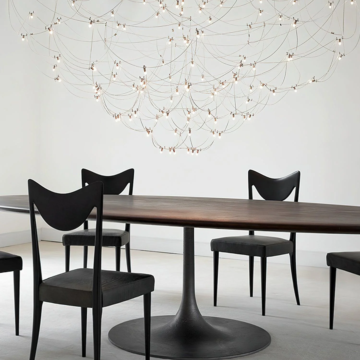 Lustra Chandelier Stainless Steel Wire Firefly - Image 28