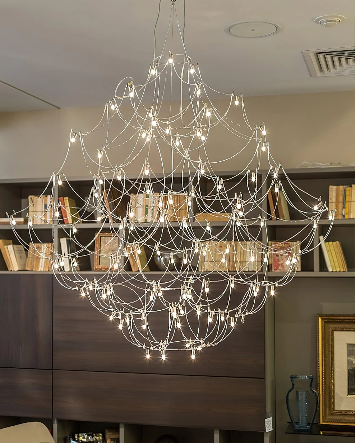 Lustra Chandelier Stainless Steel Wire Firefly - Image 34