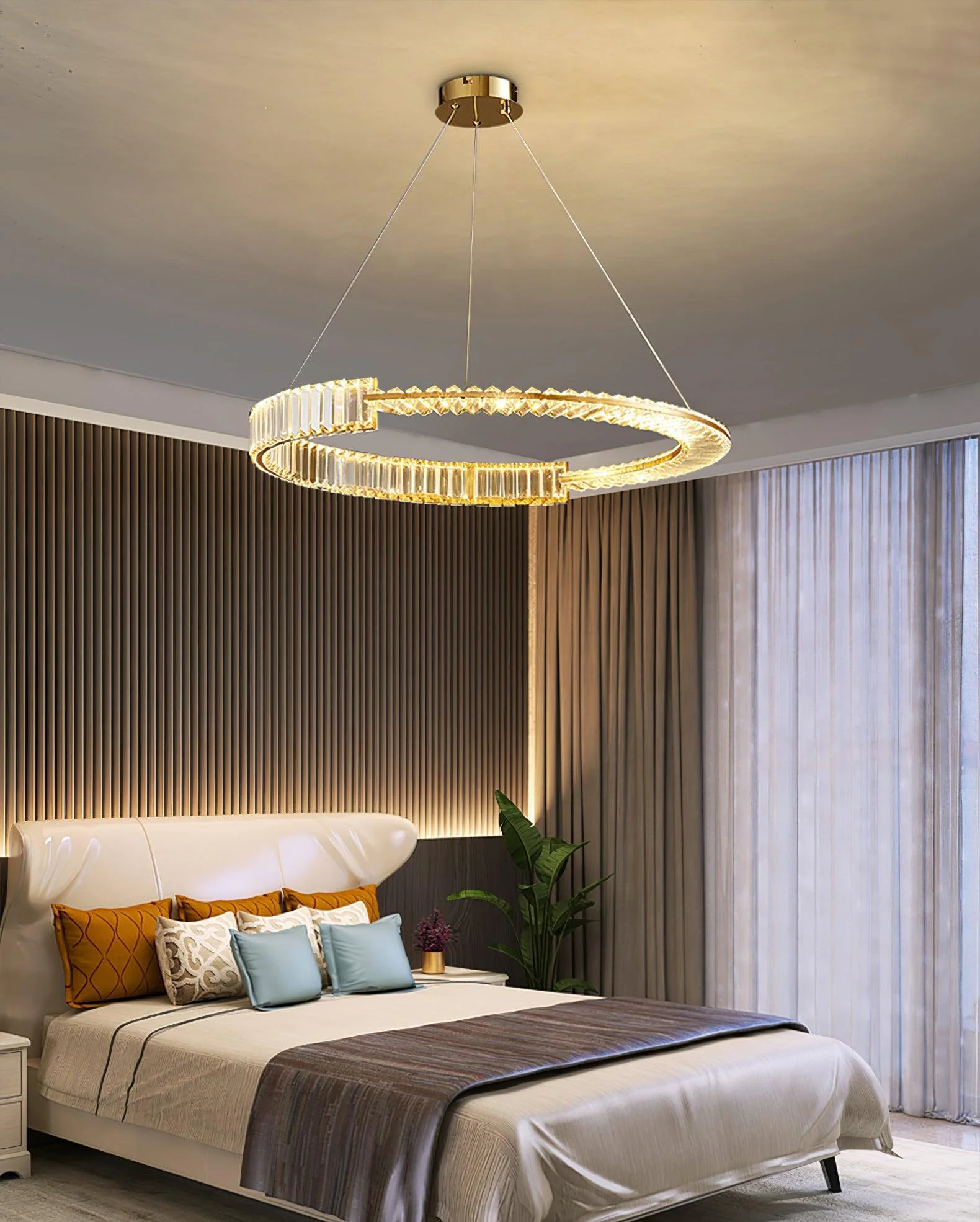 Lustra Chandelier Stella LED Crystal Ring - Image 14