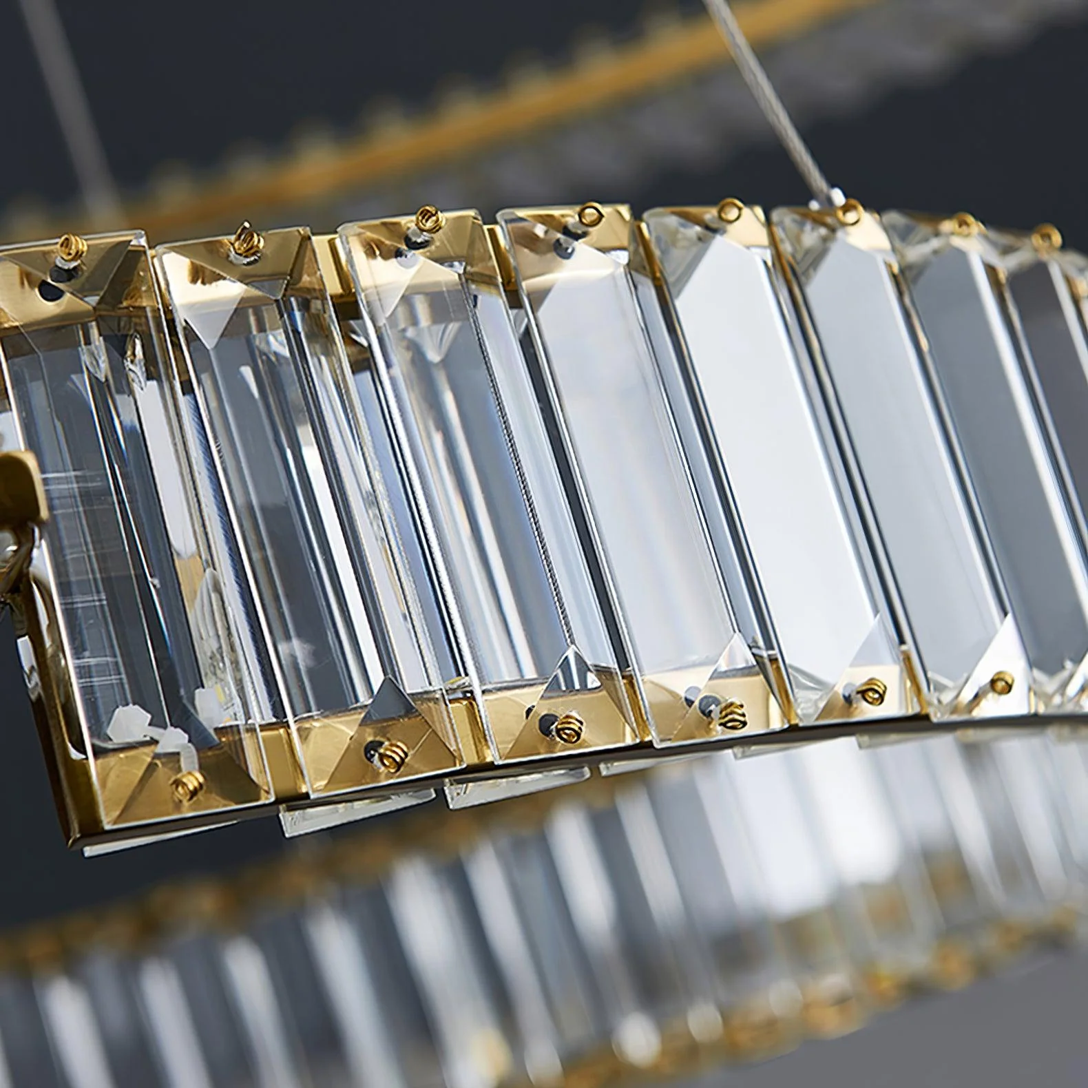 Lustra Chandelier Stella LED Crystal Ring - Image 2