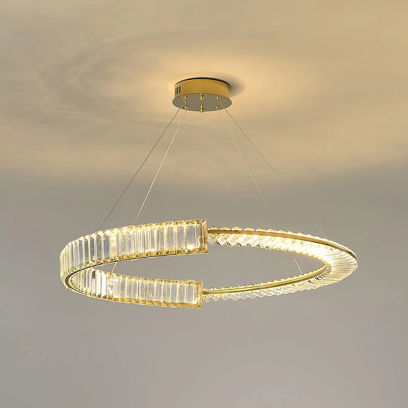 Lustra Chandelier Stella LED Crystal Ring - Image 5