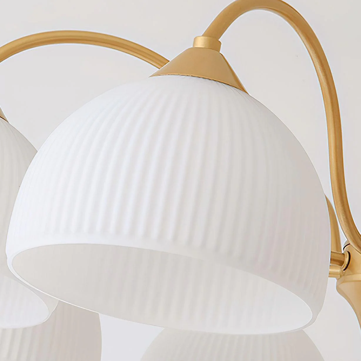 Lustra Chandelier Striped Glass Bowl - Image 14