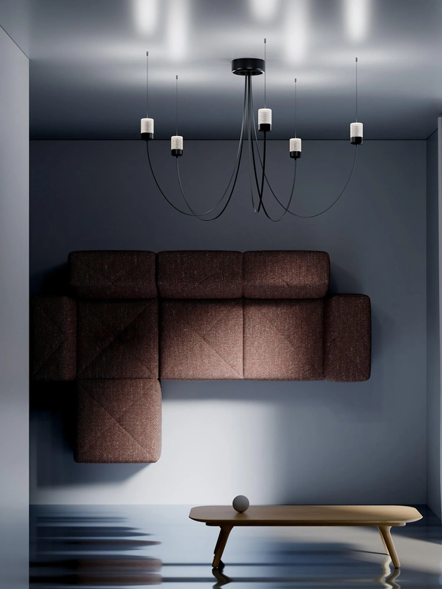 Lustra Chandelier Swaying Elegance Glass - Image 11