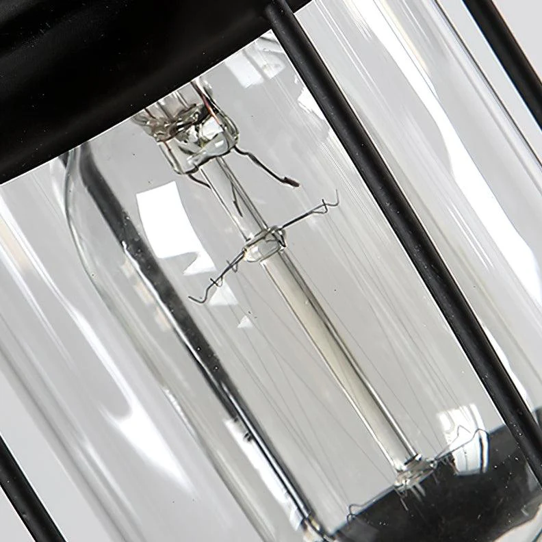 Lustra Chandelier Vintage Wood Glass Retro - Image 14