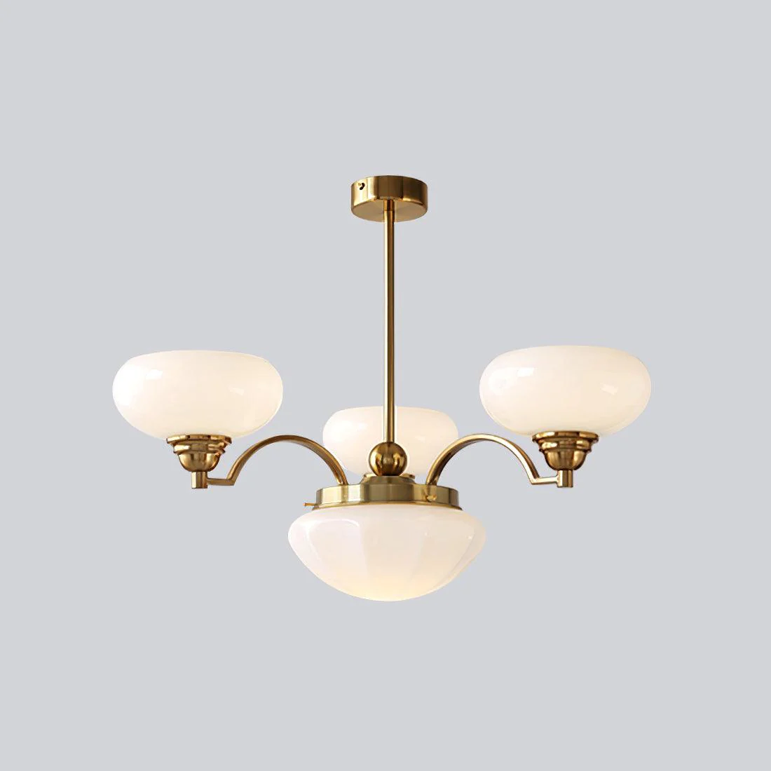Lustra Chandelier Warre Satin Nickel Glass Iron - Image 29