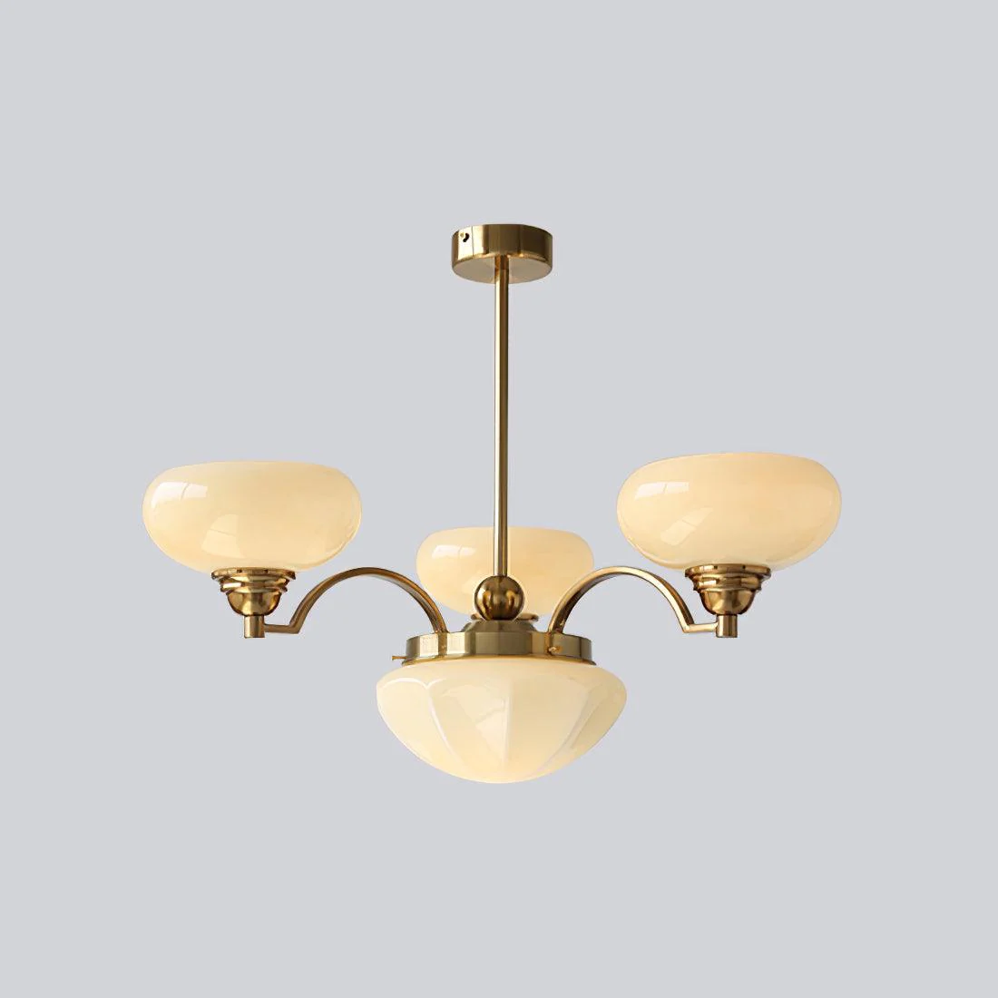 Lustra Chandelier Warre Satin Nickel Glass Iron - Image 30