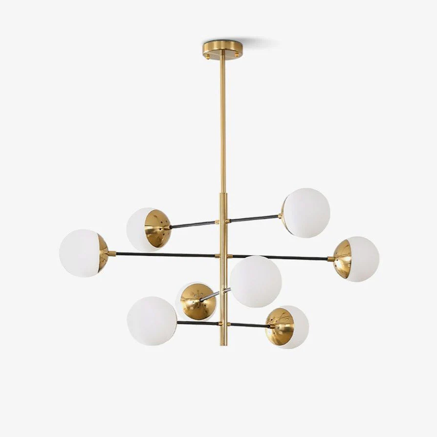 Lustra Chandelier Waverly Glass Elegant