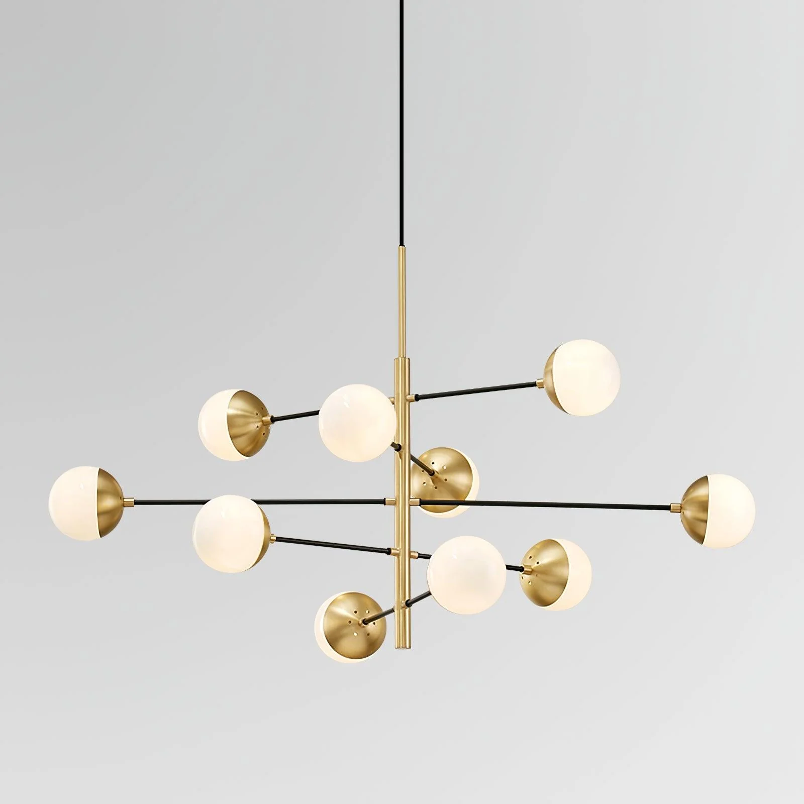 Lustra Chandelier Waverly Glass Elegant - Image 10