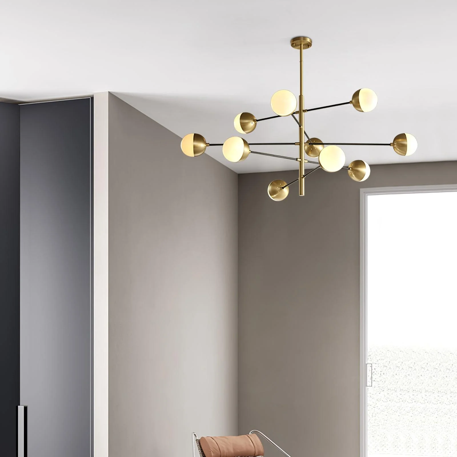 Lustra Chandelier Waverly Glass Elegant - Image 14