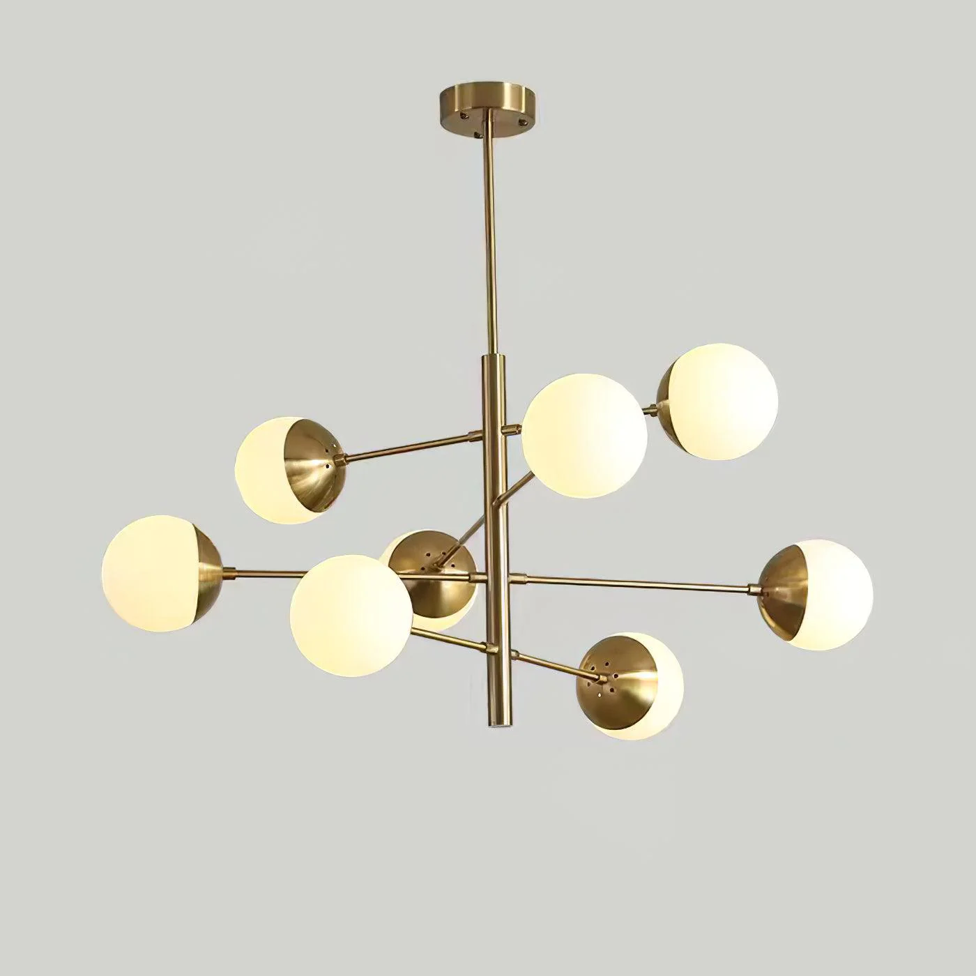 Lustra Chandelier Waverly Glass Elegant - Image 6