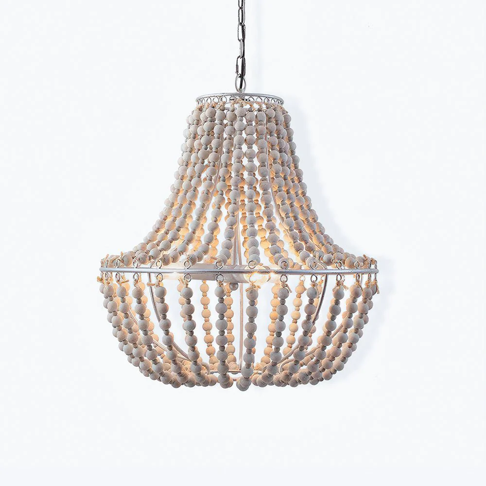 Lustra Chandelier Wood Organic Relaxed - Image 5
