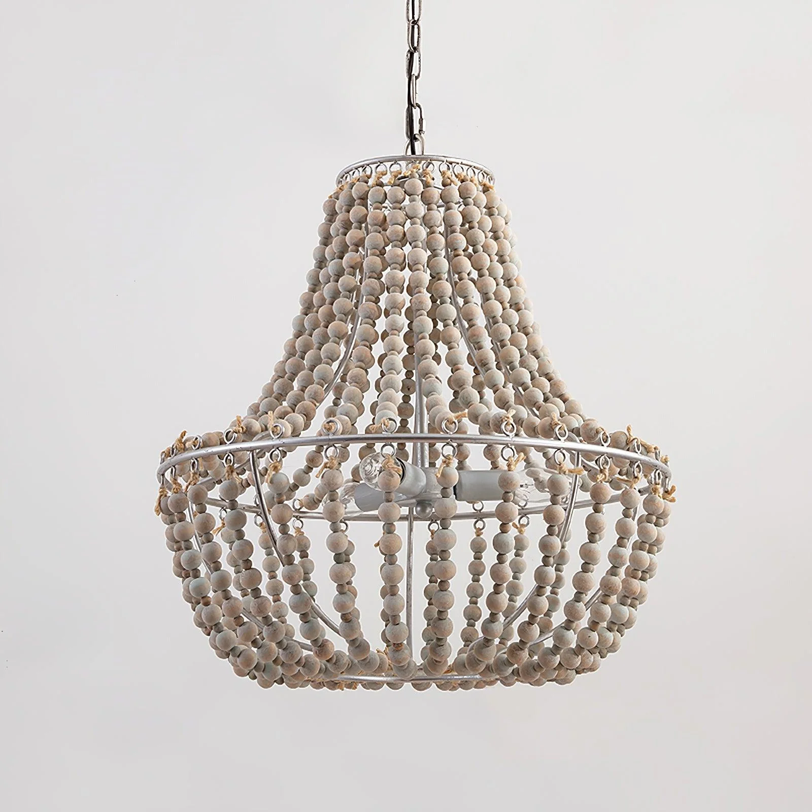 Lustra Chandelier Wood Organic Relaxed - Image 7