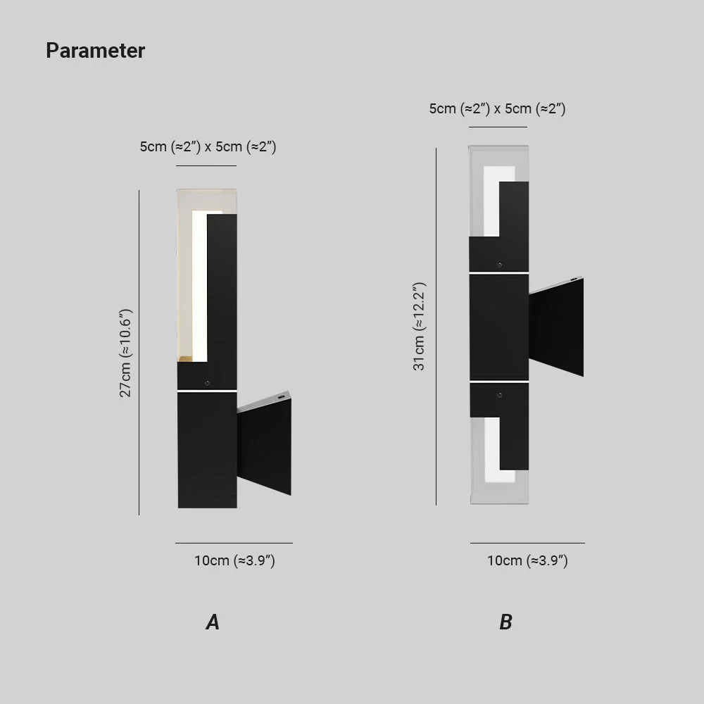 Lustra Modern Outdoor Wall Sconce - Image 5