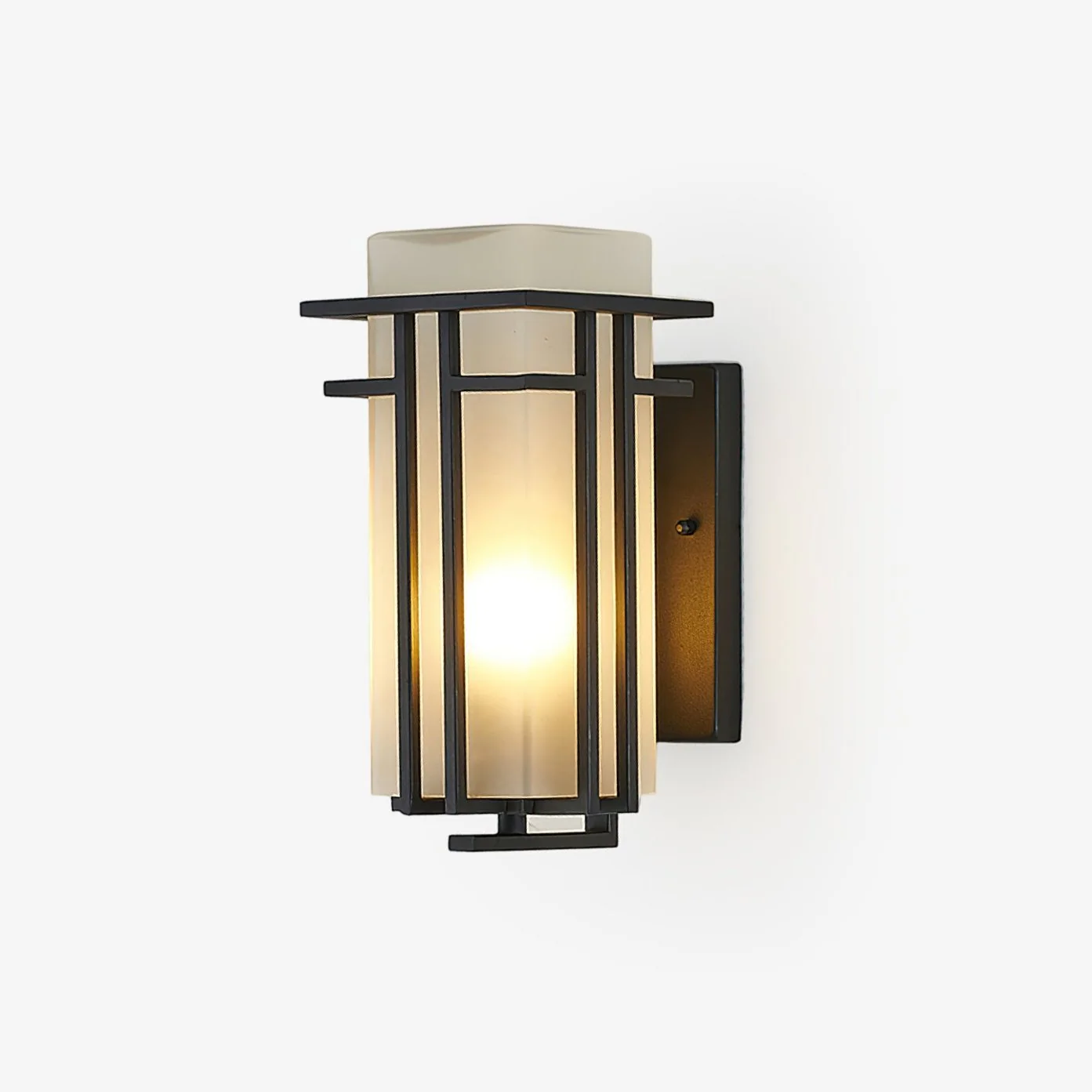 Lustra Outdoor Wall Lamp Iron Lantern Retro