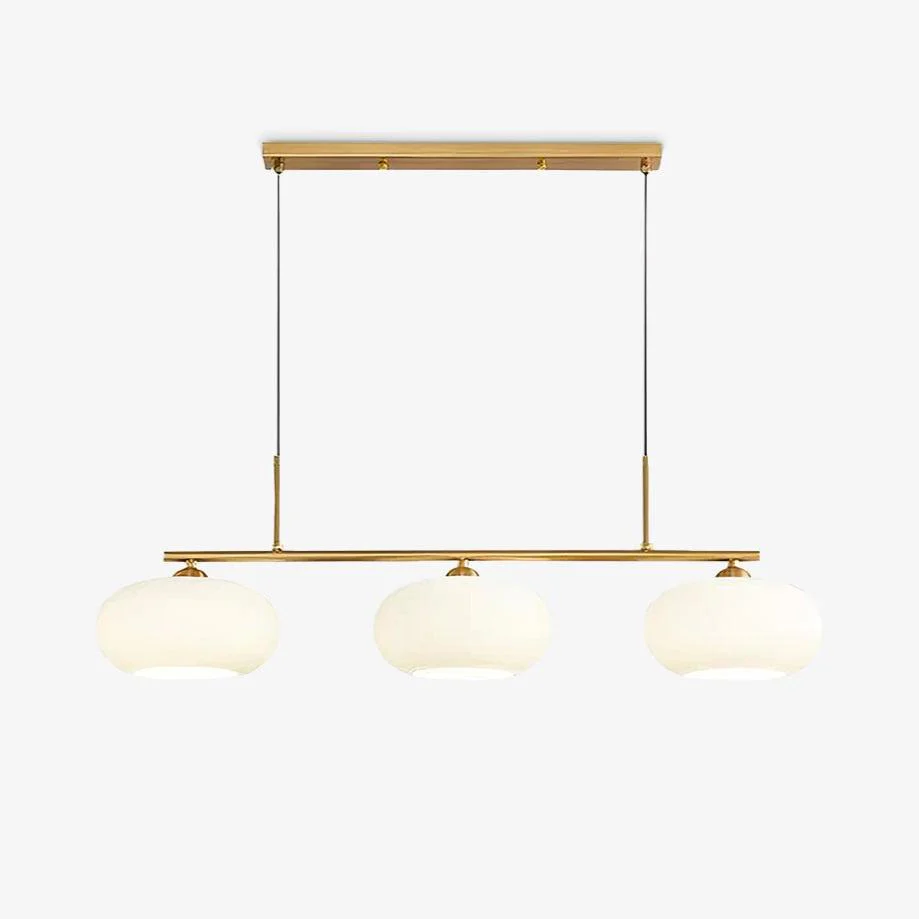 Lustra Pendant Lamp 3-Light Globe Shaped Linear - Image 35