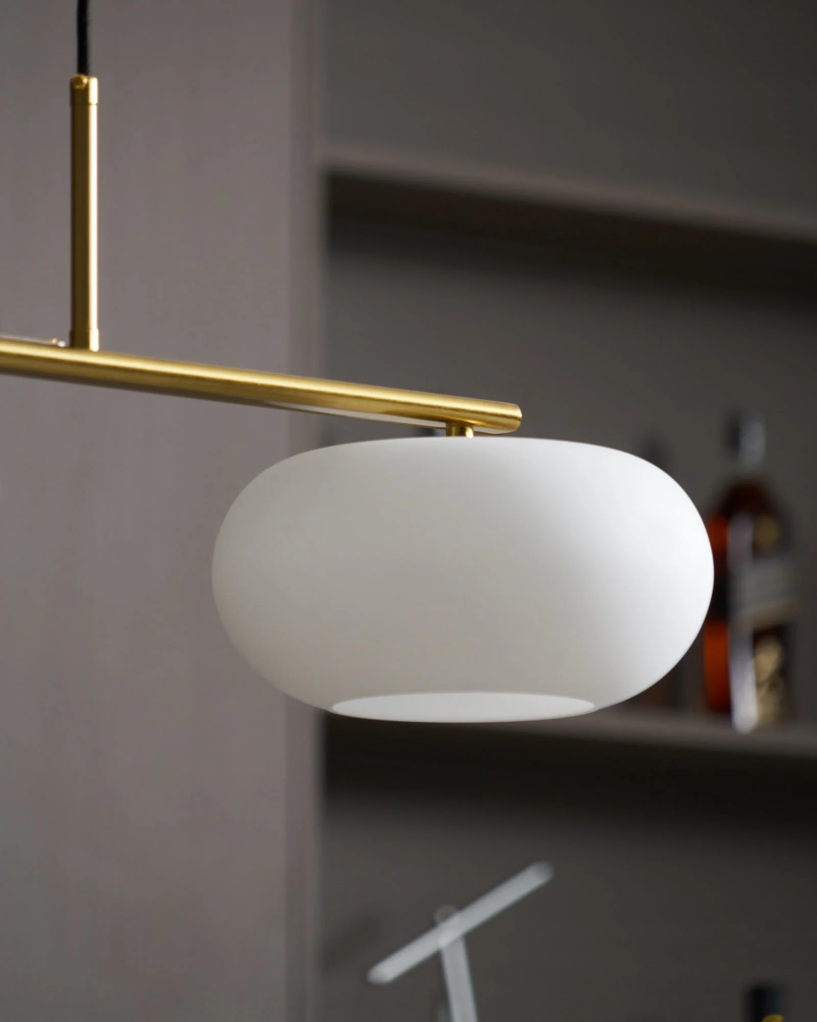 Lustra Pendant Lamp 3-Light Globe Shaped Linear - Image 41