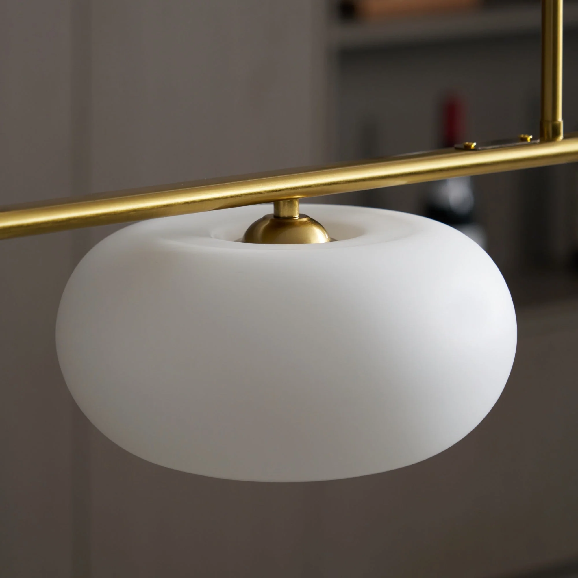 Lustra Pendant Lamp 3-Light Globe Shaped Linear - Image 42