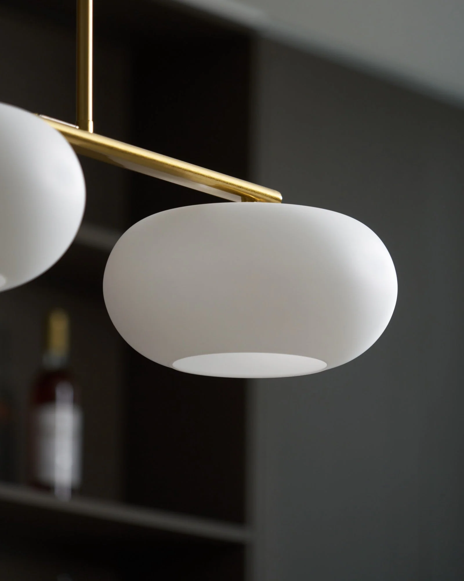 Lustra Pendant Lamp 3-Light Globe Shaped Linear - Image 44