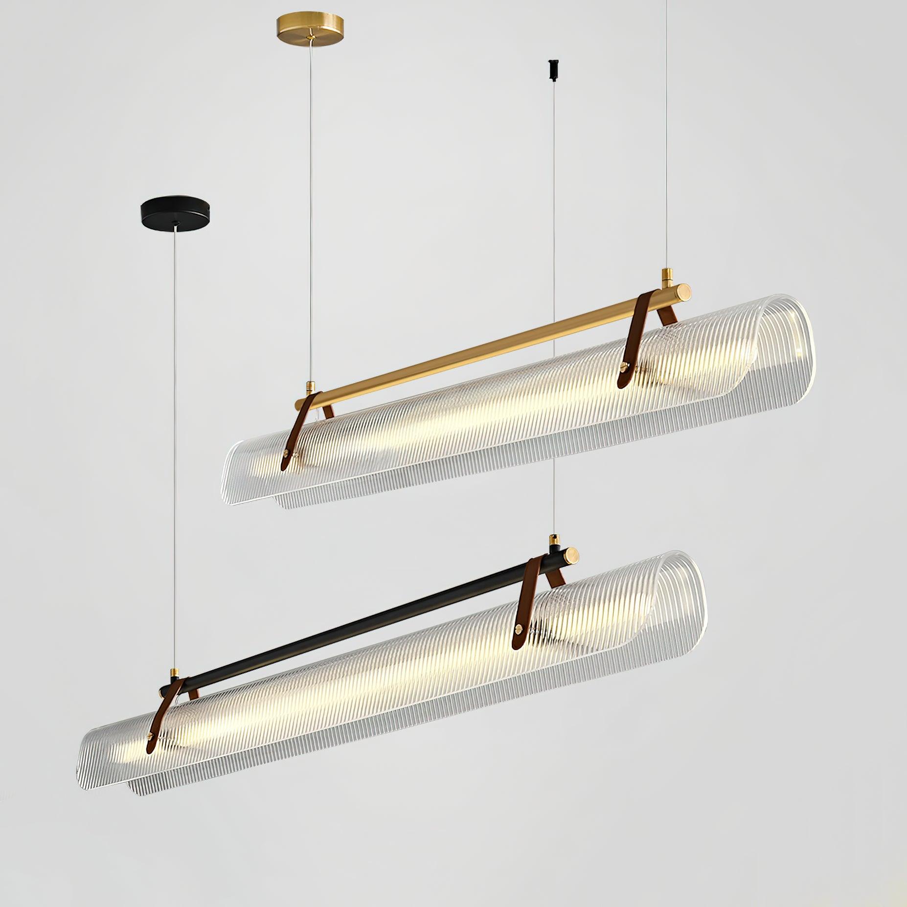 Lustra Pendant Lamp Linear Modern for Dining Room - Image 13
