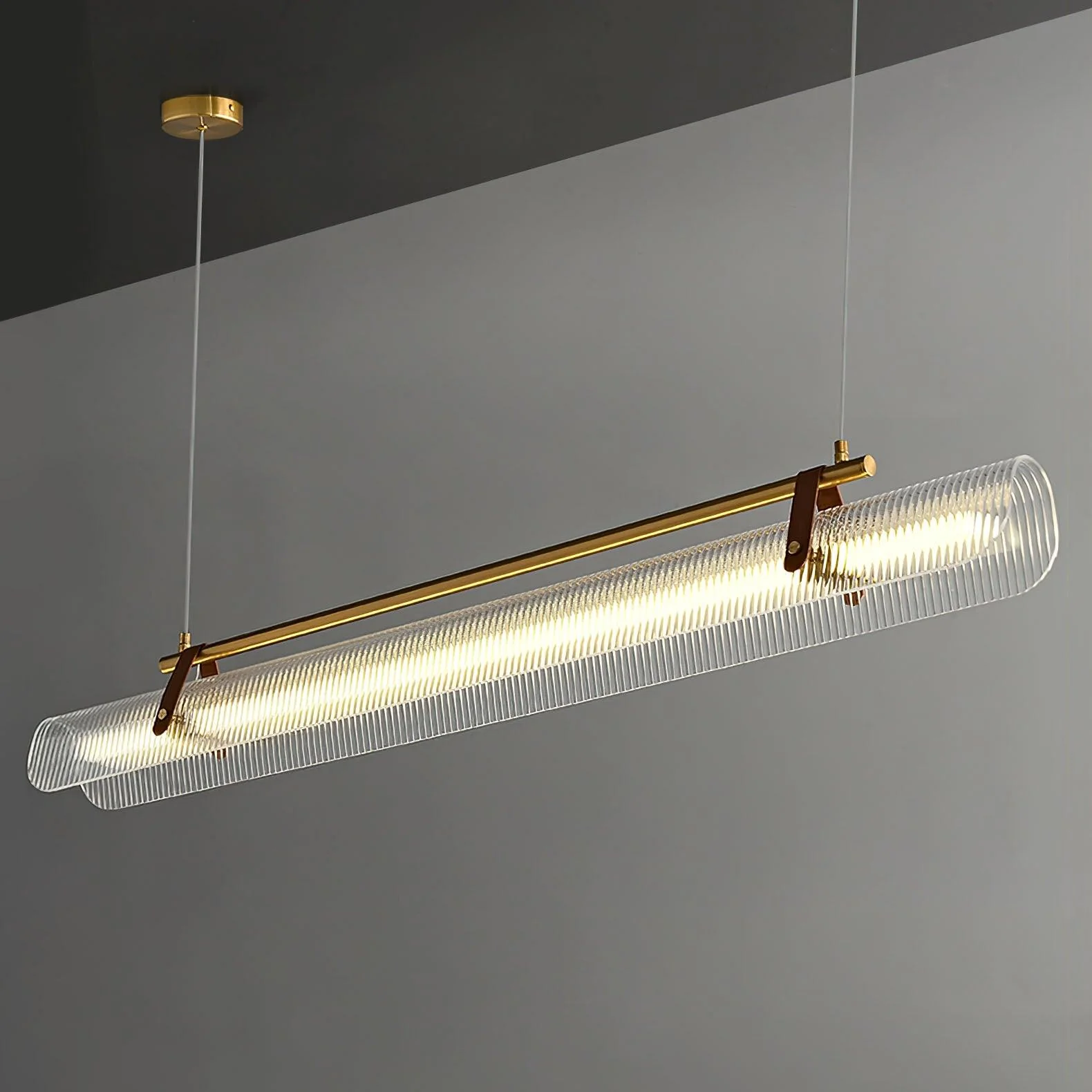 Lustra Pendant Lamp Linear Modern for Dining Room - Image 15