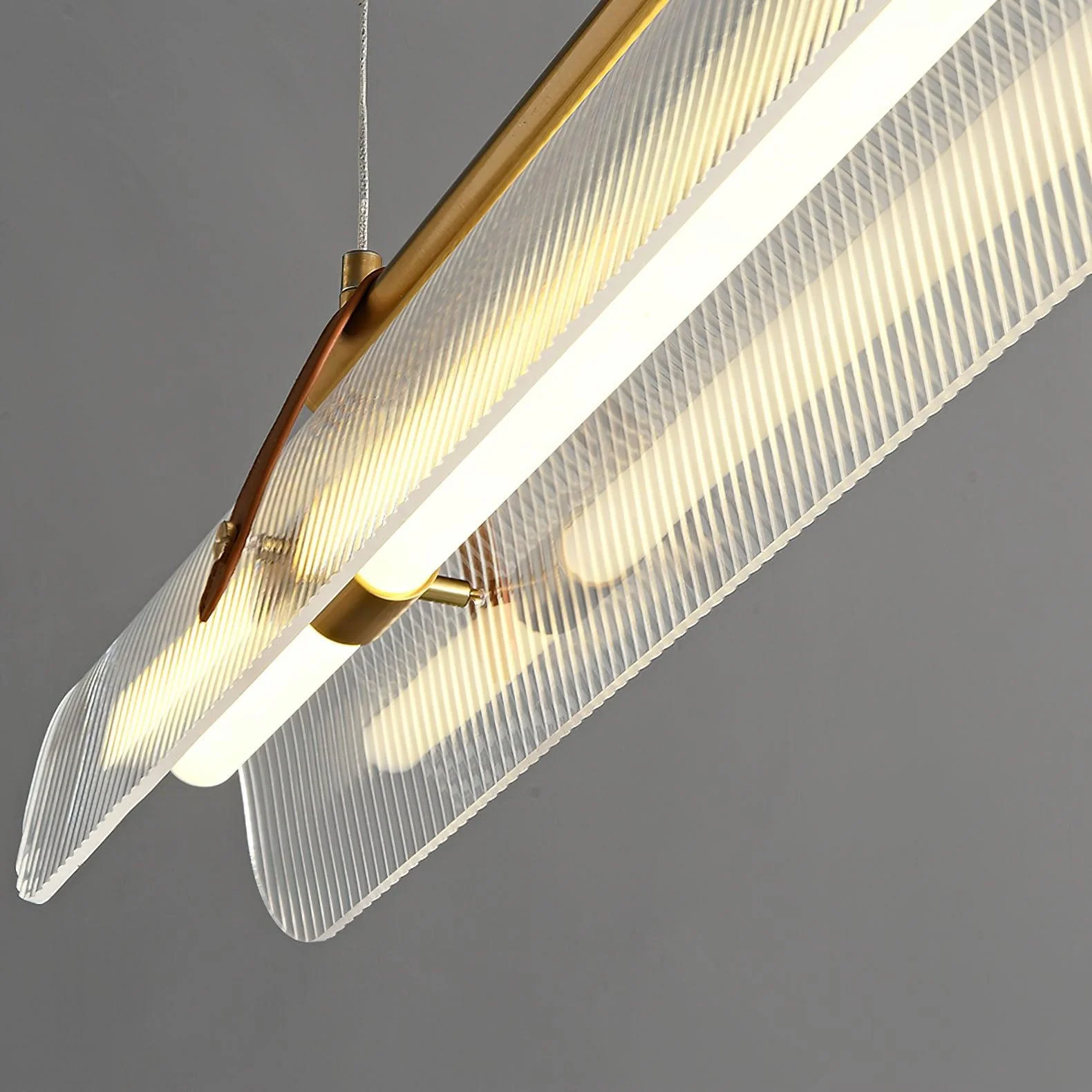 Lustra Pendant Lamp Linear Modern for Dining Room - Image 22