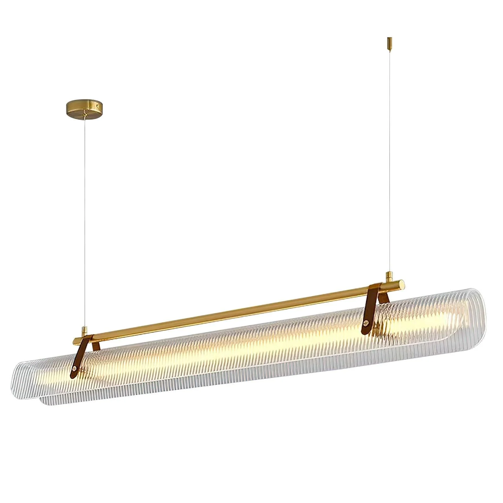 Lustra Pendant Lamp Linear Modern for Dining Room - Image 25